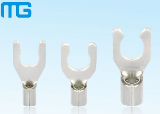 Cina Copper Non Insulated Terminals Locking Spade Terminal For Wire Free Samples pemasok