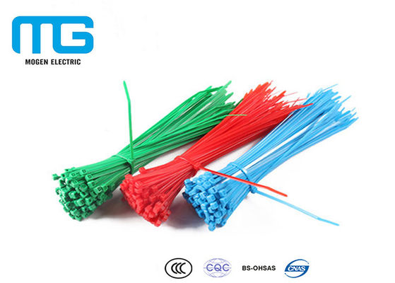 Cina Wiring Accessories Nylon Cable Ties Tahan Panas 60mm - 1200mm Total Panjang pemasok