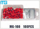 Colorful Customized Terminal Assortment Kit MG-100 1 / 2 Types SV RV HV Terminals 100pcs pemasok