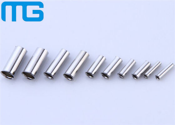 Cina EN Series Non Insulated Tubular Cable Lugs Silver Color Wire Crimp Terminals pemasok