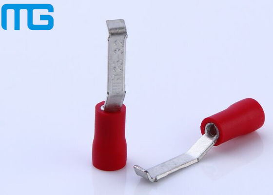 Cina Insulated Wire Terminals LBV 1,25-3 LBV 1,25-4,6, Terminal Menghubungkan Tembaga Merah pemasok