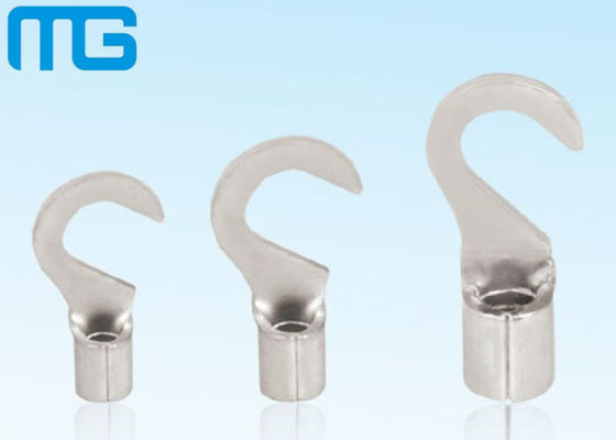 Cina T26 HNB Non Insulated Terminals Hook Naked Copper Terminals ROHS Approved pemasok