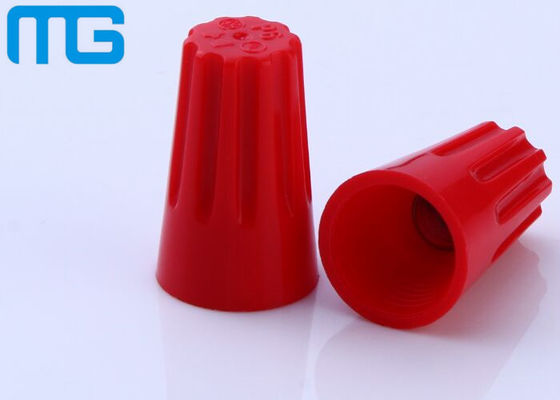 Cina PVC Plating Zn Naked Insulated Wire Connectors SP6 Red Screw On Wire Connectors pemasok