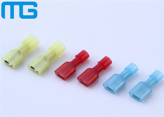 Cina Insulated female nylon disconnector with  brass-plated Tin, available in various colors CE certificate pemasok