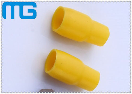 Cina Insulated Wire End Caps tube l Kabel Terminal Lug, PVC Cable Sleev dengan warna kuning avarious pemasok