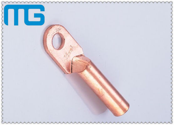 Cina 62mm Length Copper Cable Lugs Terminal Ends Connectors DT - 10 CE Approved pemasok