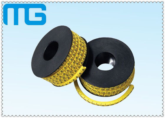 Cina Lingkaran Kawat PVC Warna-warni Kabel Marker Tabung Minyak Dan Kontrol Erosi Aksesoris Kabel Standar CE pemasok