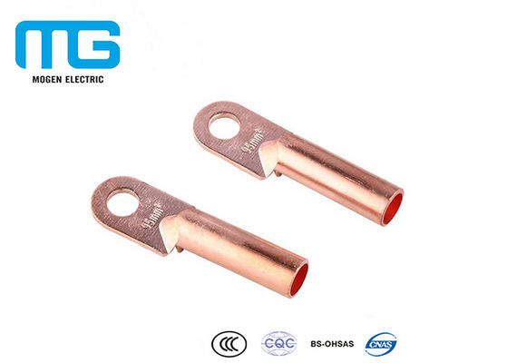 Cina DT Type Copper Cable Lugs , 16mm - 100mm tinned copper lugs pemasok