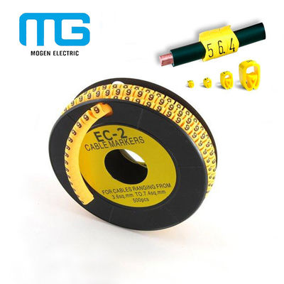 Cina EC-1 Cable Marker Sleeves / Klip Cable Marker / PVC Cable Marker Cable Accessories pemasok