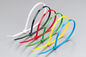 Hook And Loop Nylon66 300 * 2,5 mm kabel zip ikatan untuk kawat fixinig ikatan kabel nilon pemasok