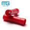 Red PVC Insulated Wire Butt Connectors / Electrical Crimp Connectors pemasok